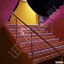 Профиль для подсветки ступеней