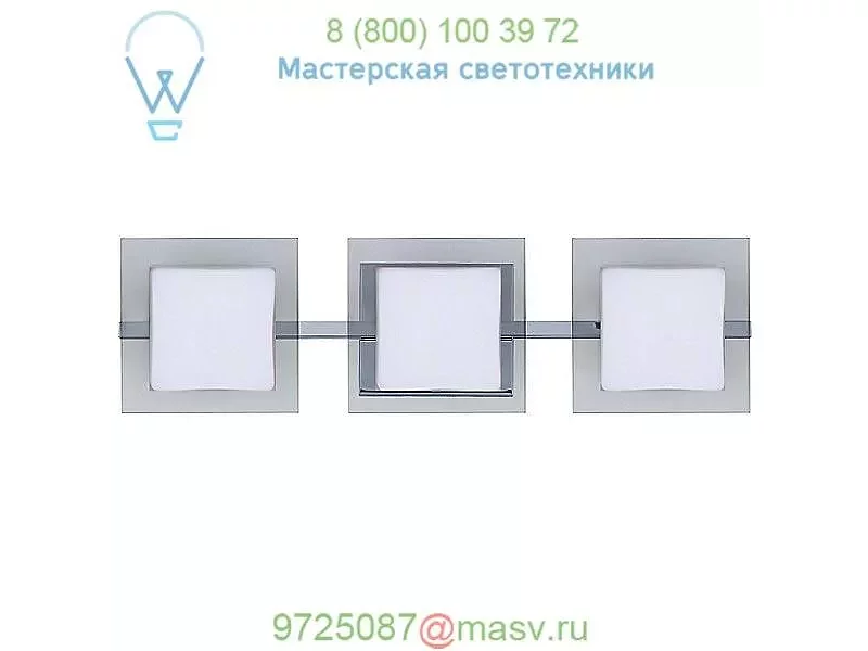 2WS-773539-SN Alex 5 Light Vanity Light Besa Lighting, светильник для ванной
