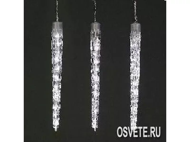 Светодиодная гирлянда LED-PL-IC-SNOW-240L-10-12V "Тающие сосульки Айс"