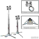 Мобильная мачта освещения TF 7m (Италия)