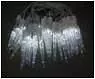 Световые гирлянды сосульки пластик LED ICLR 25-4m 240V white cable