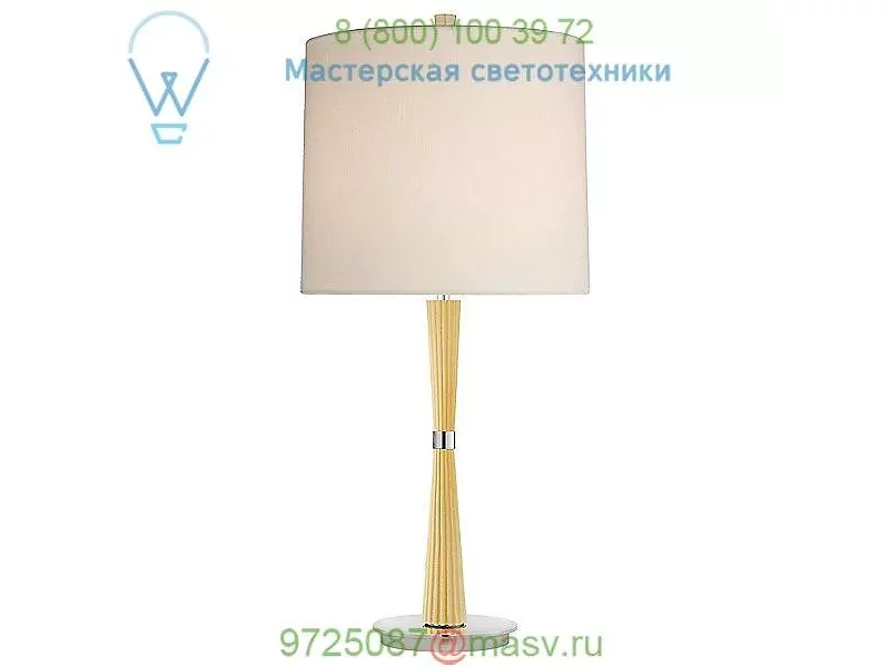 Visual Comfort BBL 3036EBO-L Refined Rib Table Lamp, настольная лампа