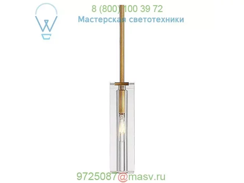 S 5944HAB-CG Visual Comfort Ambar Mini Pendant Light, подвесной светильник