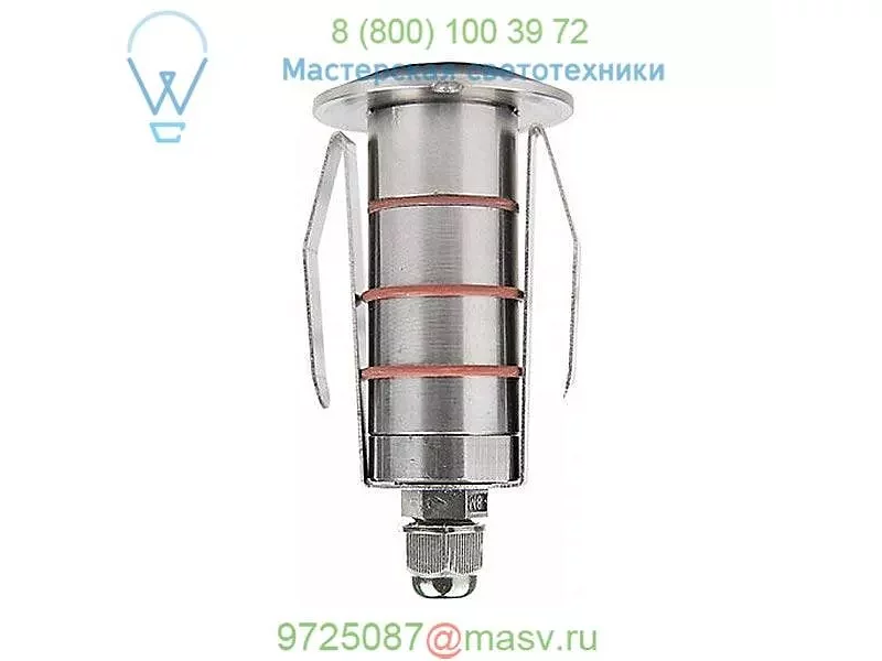 LED 1" 12V Indicator Landscape Light WAC Lighting 1011-30SS, грунтовый светильник