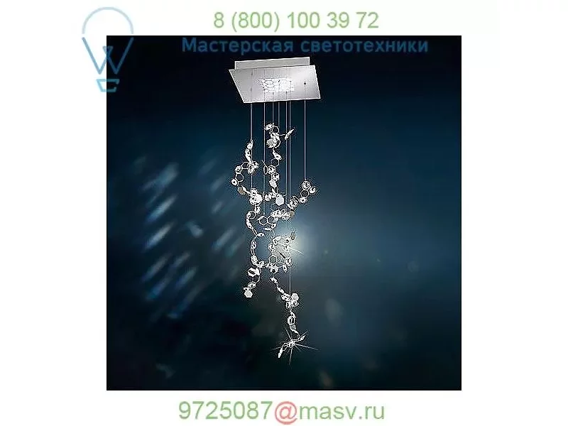 Swarovski Crystalon LED Pendant Light SCY510N-SS1S, подвесной светильник