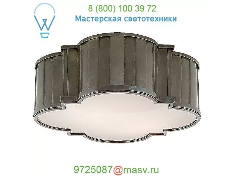 Tilden Flush Mount Visual Comfort TOB 4130AN-WG, светильник