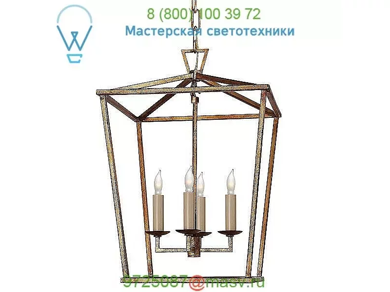 Darlana Lantern Pendant Light Visual Comfort CHC 2164AI, светильник