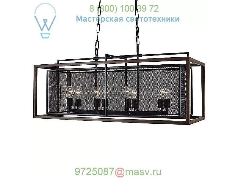 Varaluz Rio Lobo Linear Suspension Light 285N06DOBL, светильник
