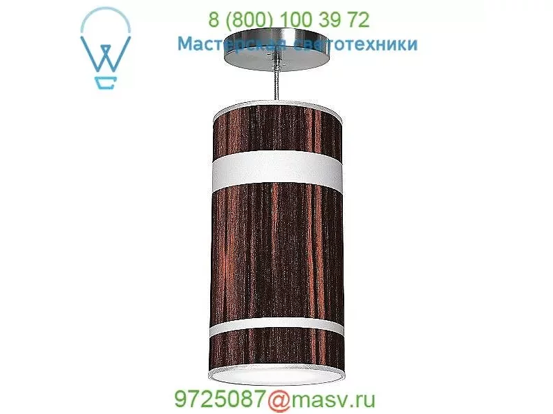 Jefdesigns Band Column Pendant Light jd_Band_Ebony_Lisha16, светильник