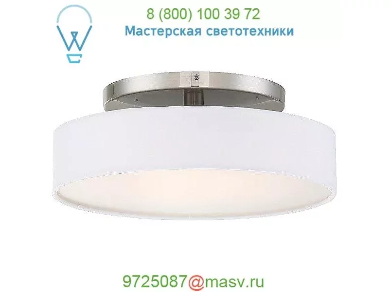Manhattan Semi-Flush Mount Ceiling Light FM-13114-BN dweLED, светильник