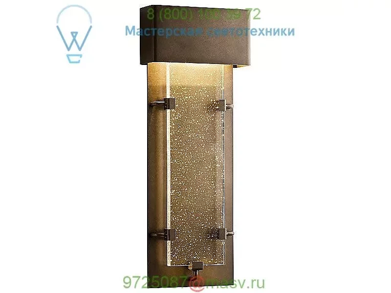 Hubbardton Forge 302501-1004 Ursa Small LED Outdoor Wall Sconce, уличный настенный светильник