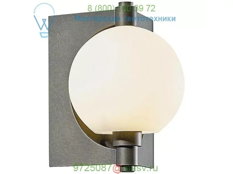 306605-1015 Pluto Outdoor Wall Sconce Hubbardton Forge, уличный настенный светильник