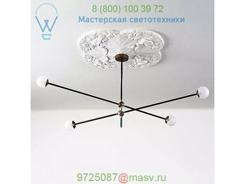 Bullarum SI-4 Chandelier Intueri Light SI-4-BLA/PB, светильник
