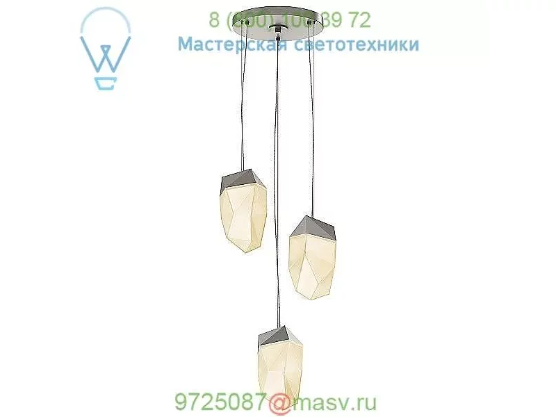 3003.01-SML SONNEMAN Lighting Facets Multi Light LED Pendant Light, светильник
