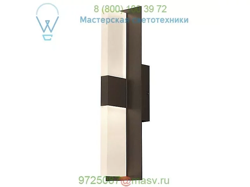 Tech Lighting Lyft 18 Outdoor LED Wall Sconce 700OWLYT83018CZUNVS, уличный настенный светильник