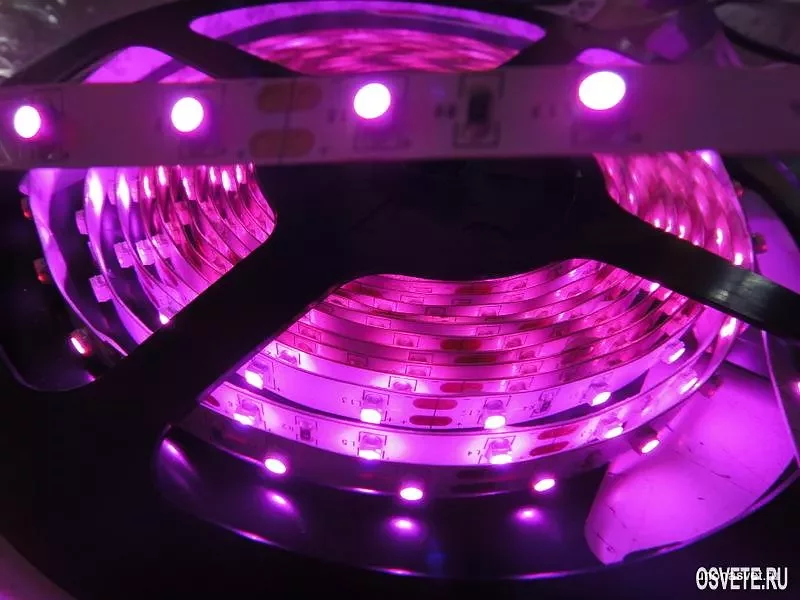 Светодиодная лента JazzWay RGB (разноцветная) 12v 5050/ 60 led на метр