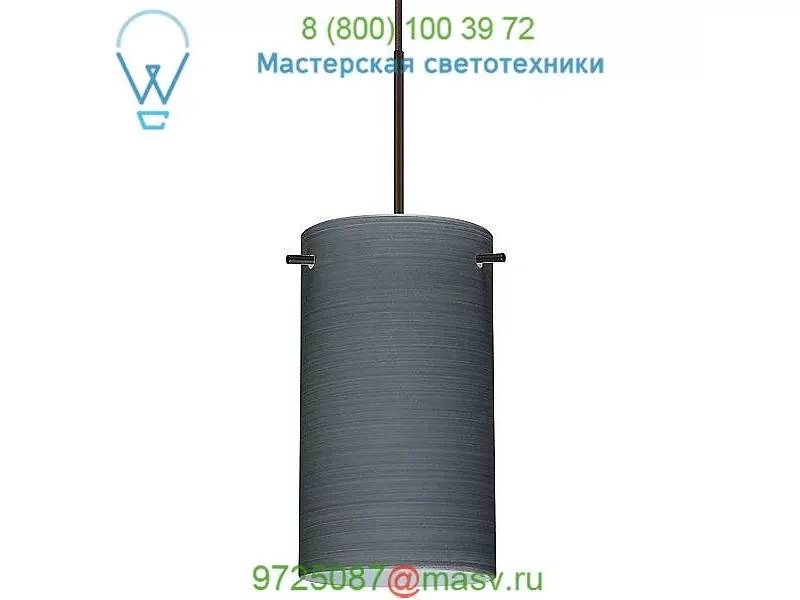 Stilo 7 Pendant Light Besa Lighting 1BT-4404KR-SN, подвесной светильник