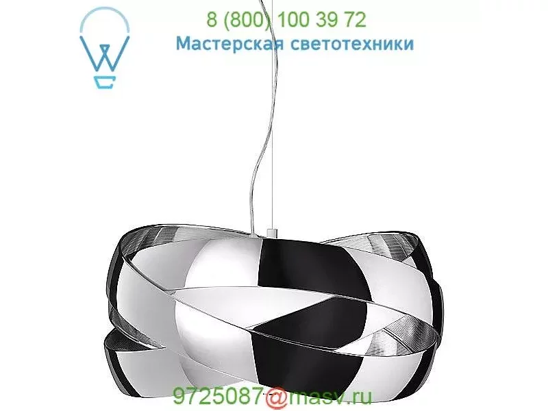 Siso Pendant (Chrome/E26 Medium Base/Small) - OPEN BOX Estiluz , светильник