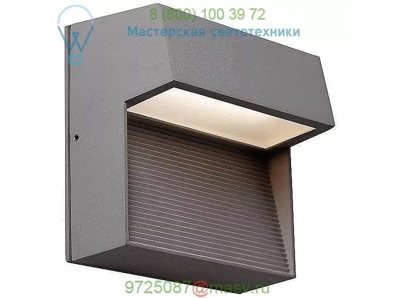 EW3406-BK Kuzco Lighting Byron Outdoor LED Wall Sconce, уличный настенный светильник
