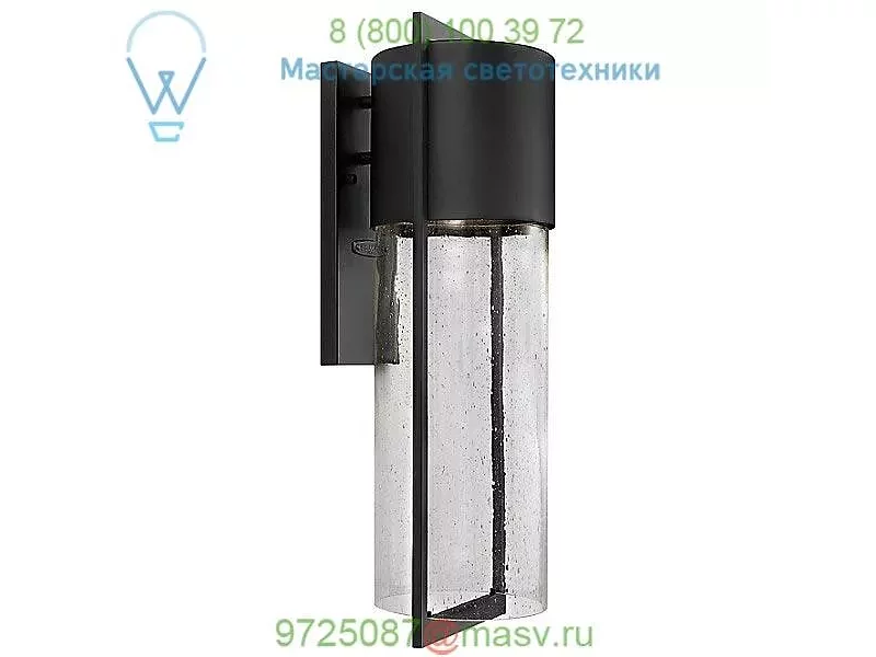Shelter Outdoor Wall Light 1324BK Hinkley Lighting, уличный настенный светильник