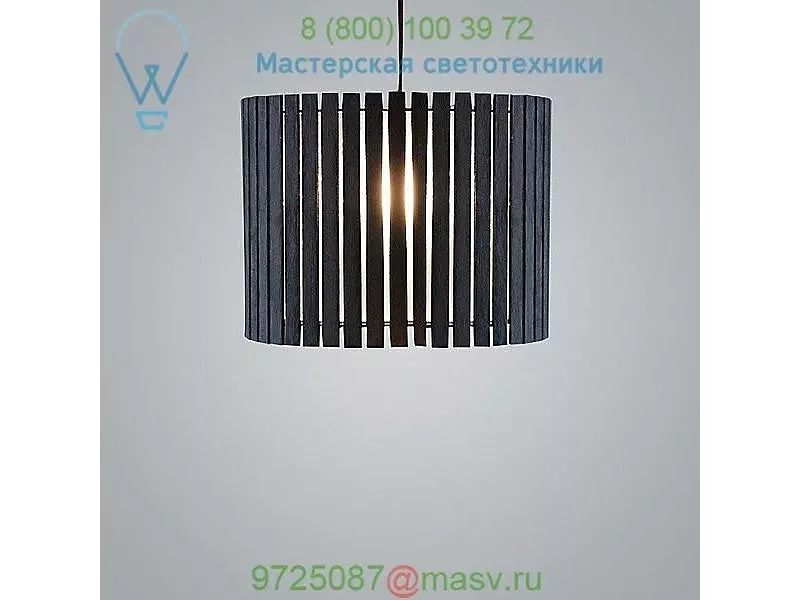 D5-1042DGR ZANEEN design Luz Oculta Wood Drum Pendant Light, светильник