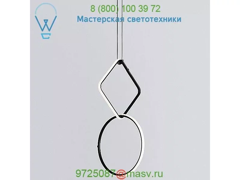 Arrangements Square Small Two Element Suspension FLOS FU041630 | F0410030 | F0405030, светильник