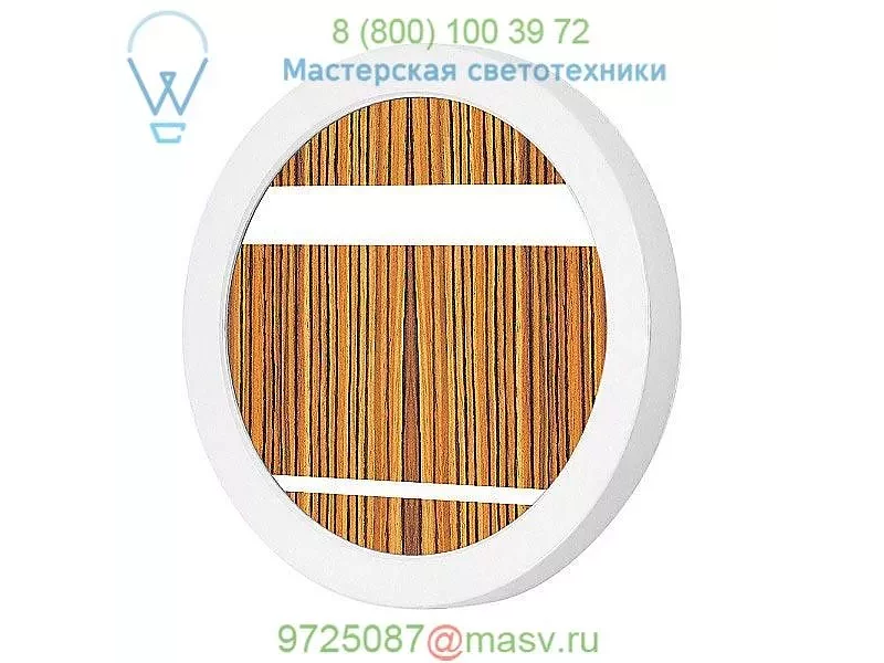 Band Port LED Wall Sconce jefdesigns jd_Band_Ebony_Wink, настенный светильник