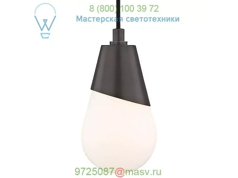 Mitzi - Hudson Valley Lighting H101701-AGB Cora Pendant Light, подвесной светильник