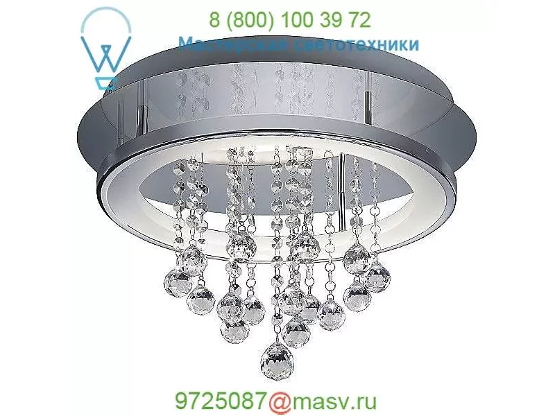 Dorian Round LED Flush Mount Ceiling Light Arnsberg 657211206, потолочный светильник