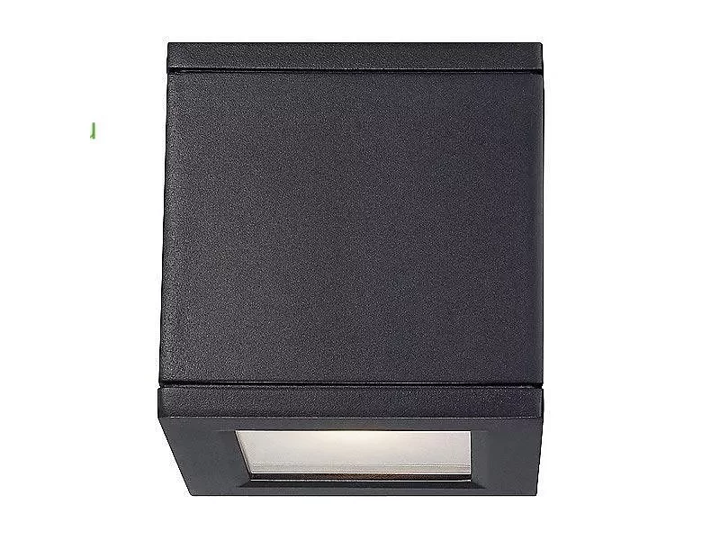 WAC Lighting WS-W2505-AL Rubix Indoor / Outdoor LED Up and Down Wall Light, уличный настенный св
