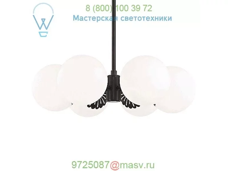 Paige 6-Light Chandelier Mitzi - Hudson Valley Lighting H193806-AGB, светильник