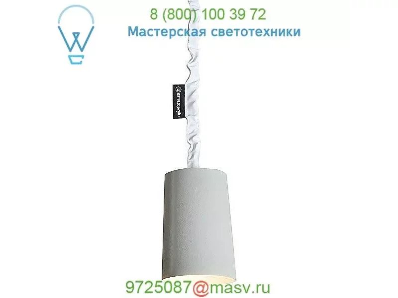 PAINT CEMENTO GREY/WHITE Paint Cemento Pendant Light In-Es Art Design, светильник