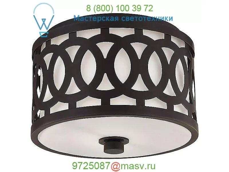 Hudson Valley Lighting Genesee Flush Mount Ceiling Light 4314-PN, светильник