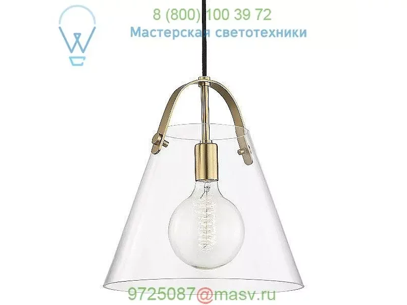 Mitzi - Hudson Valley Lighting H162701S-AGB Karin Pendant Light, светильник