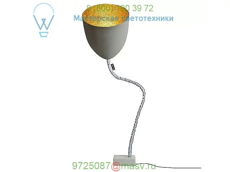 FLOWER CEMENTO GREY/WHITE In-Es Art Design Flower Cemento Floor Lamp, светильник