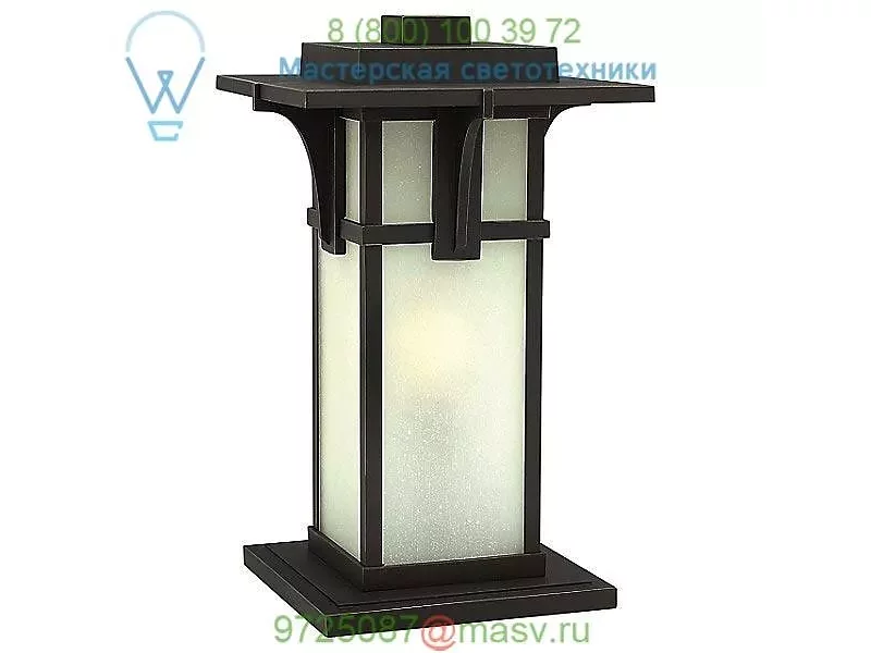 2327OZ Manhattan Pier Mount Outdoor Lamp Hinkley Lighting, светильник для садовых дорожек
