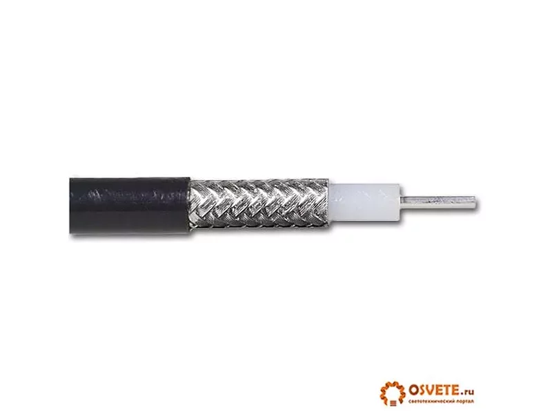 SF-141 FEP-BLUE Радиочастотный кабель 50 Ом, 20 ГГц, пропаянная оплетка, FEP