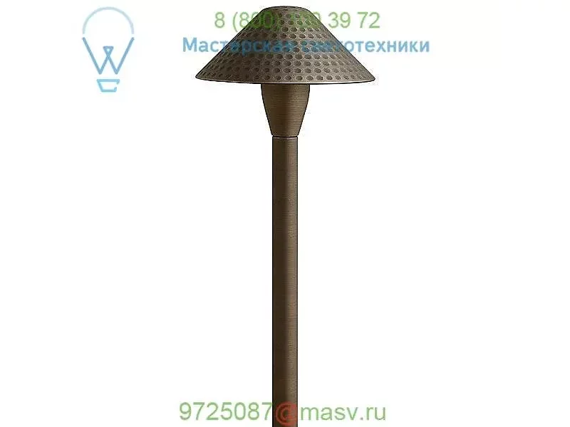 Hardy Island Hammered Path Light Hinkley Lighting 16010MZ, ландшафтный светильник