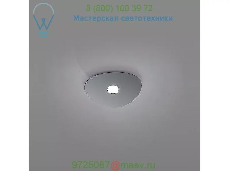 ZANEEN design D4-2031BLA Scudo LED Flush Mount Ceiling Light, светильник