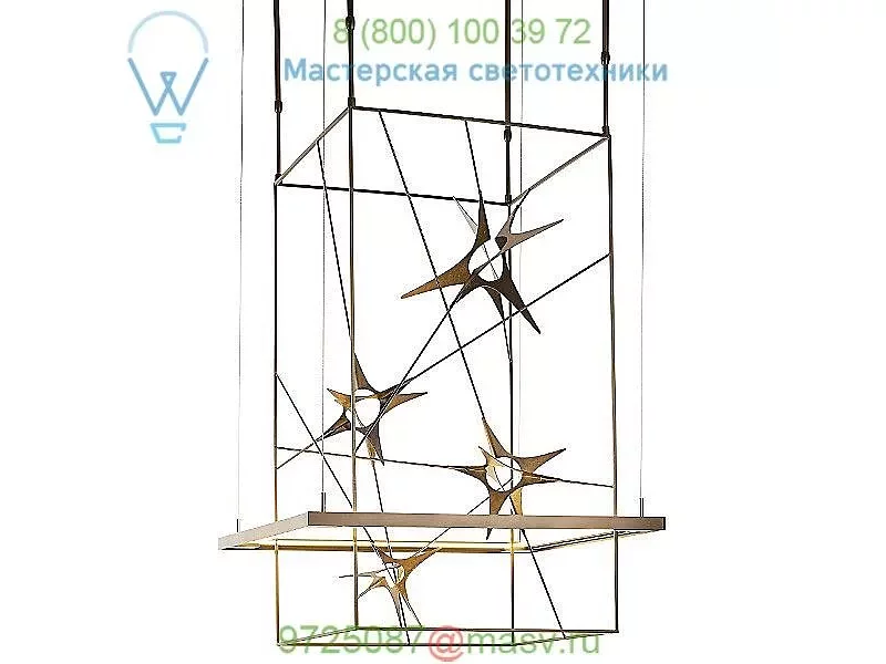Kairos LED Pendant Light Hubbardton Forge 139765-1009, подвесной светильник