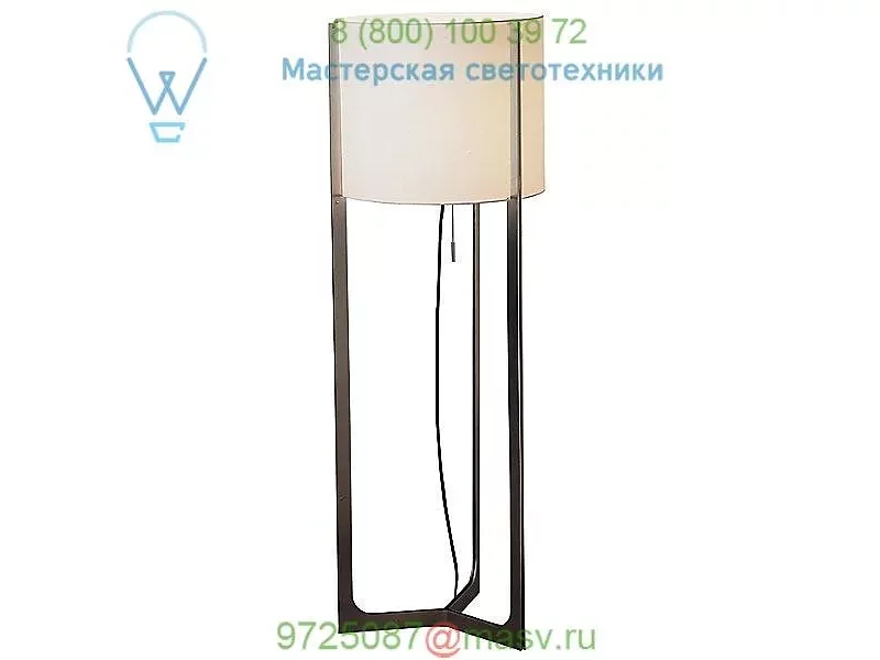 NIRVANA-FL-MATNICKEL-BLACK Carpyen Nirvana Floor Lamp, светильник