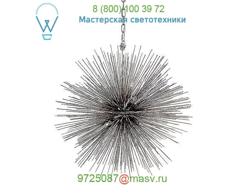 Visual Comfort Strada Round Pendant Light KW 5071AI, светильник