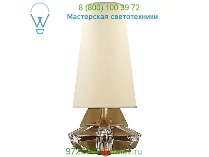 TOB 2905HAB/CG-PL Visual Comfort Santo Small Faceted Wall Light, настенный светильник