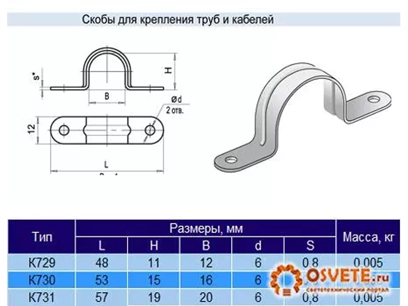Скоба К729 у2