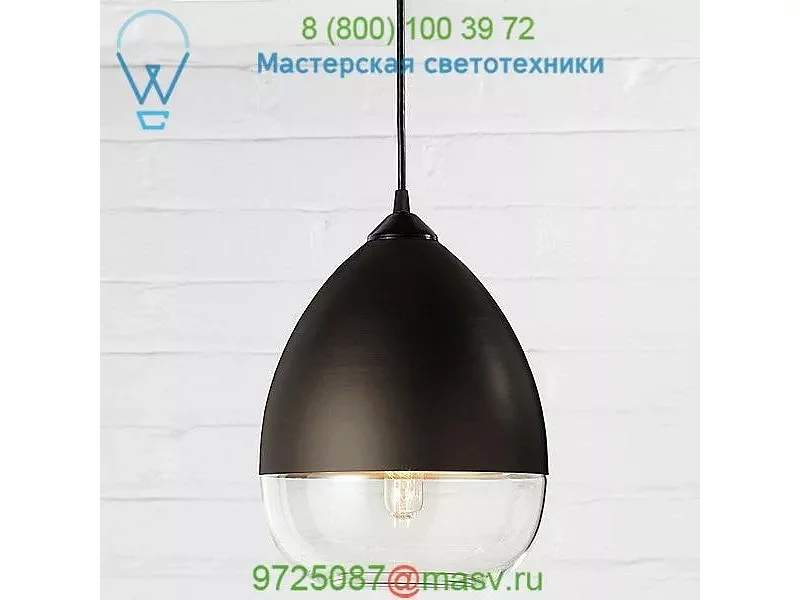PTD-106 Parallel Teardrop Pendant Light Hennepin Made, светильник