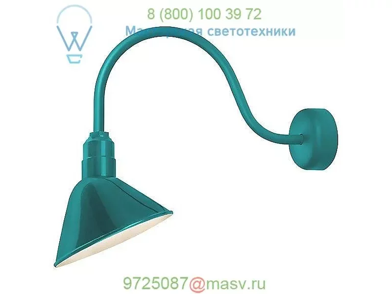Angle Reflector Indoor/Outdoor Wall Sconce RA10MBK3LL23 Troy RLM Lighting, уличный настенный све