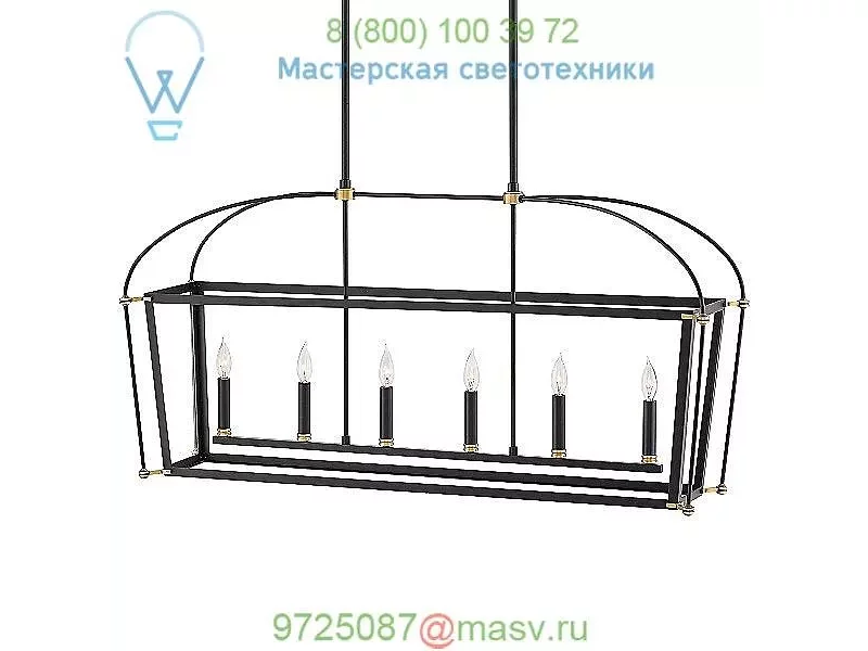 Selby Linear Suspension Light Hinkley Lighting, светильник