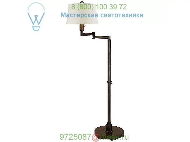 Visual Comfort Chunky Swing Arm Floor Lamp CHA 9106AB-L, светильник