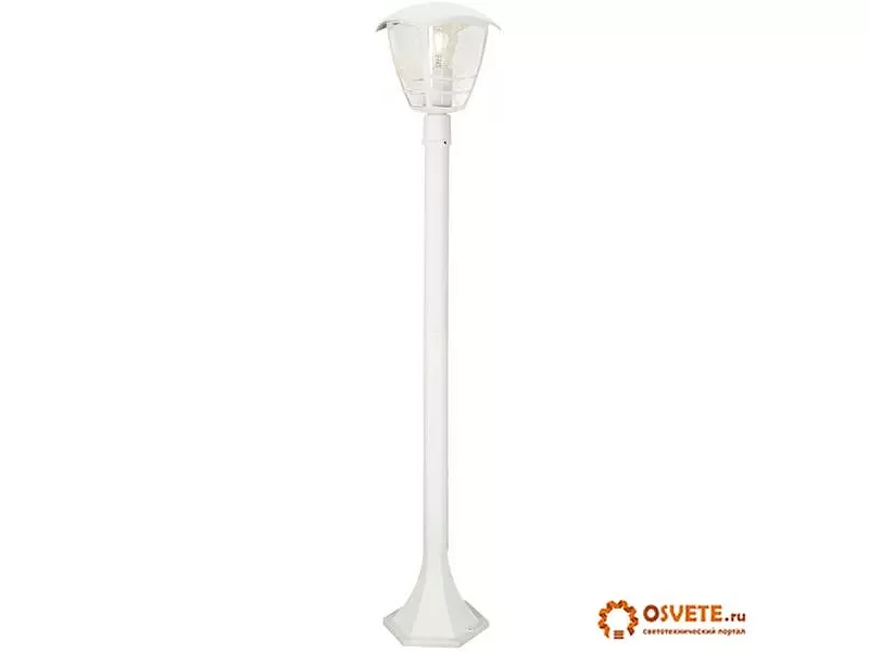 Светильник уличный наземный Creek post white 1x60W 230V Philips 15383/31/16