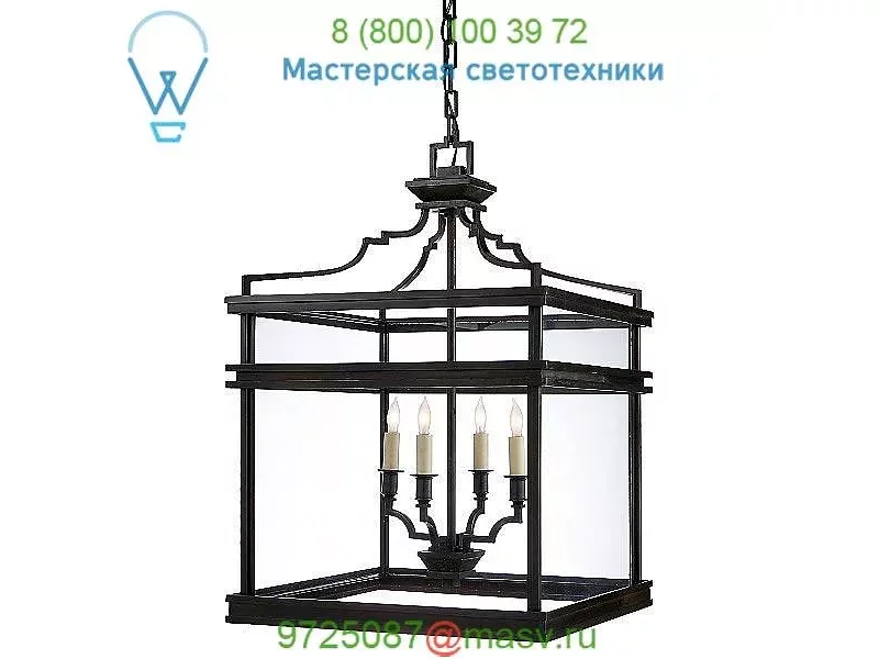 Mykonos Lantern Pendant Light Visual Comfort CHC 2161AI, светильник